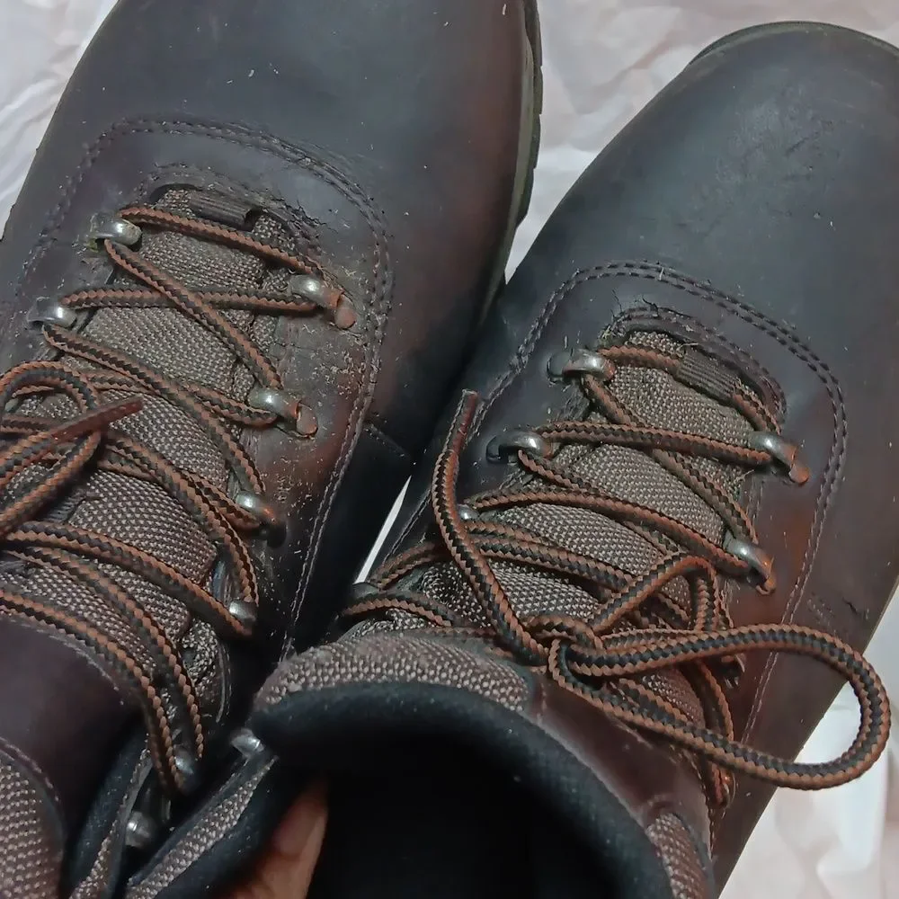 50 Peaks Men's Brown Hiking Waterproof Boots Size 10.5